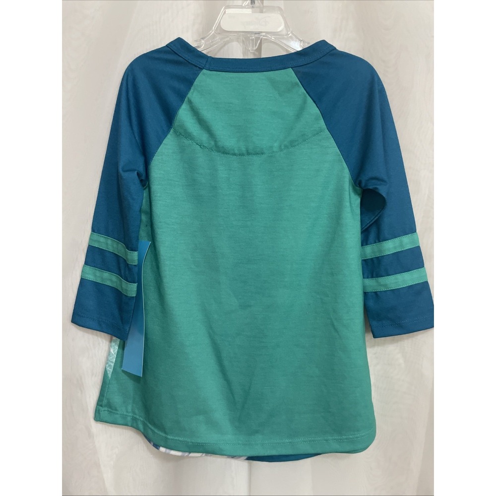 Disney Collection Girls Long Sleeve Elsa Frozen Crew Neck Nightshirt Size 2 - Picture 3 of 3